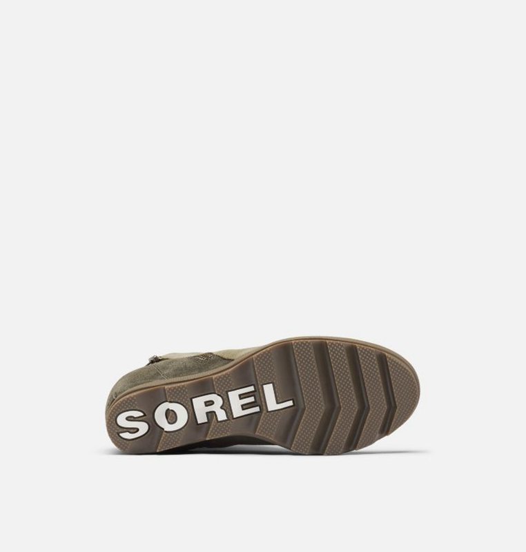 Sorel Dam Wedges Olivgröna - Joan Of Arctic™ Ii Zip Bootie - CFM-567438